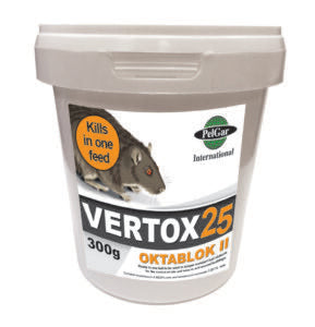 Vertox 25 Oktablok II Rat Poison