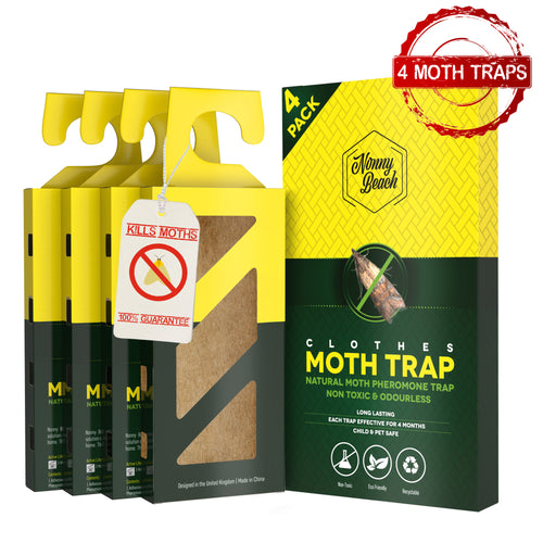 Clothes & Carpet Pheromone Moth Trap (Pack of 4)