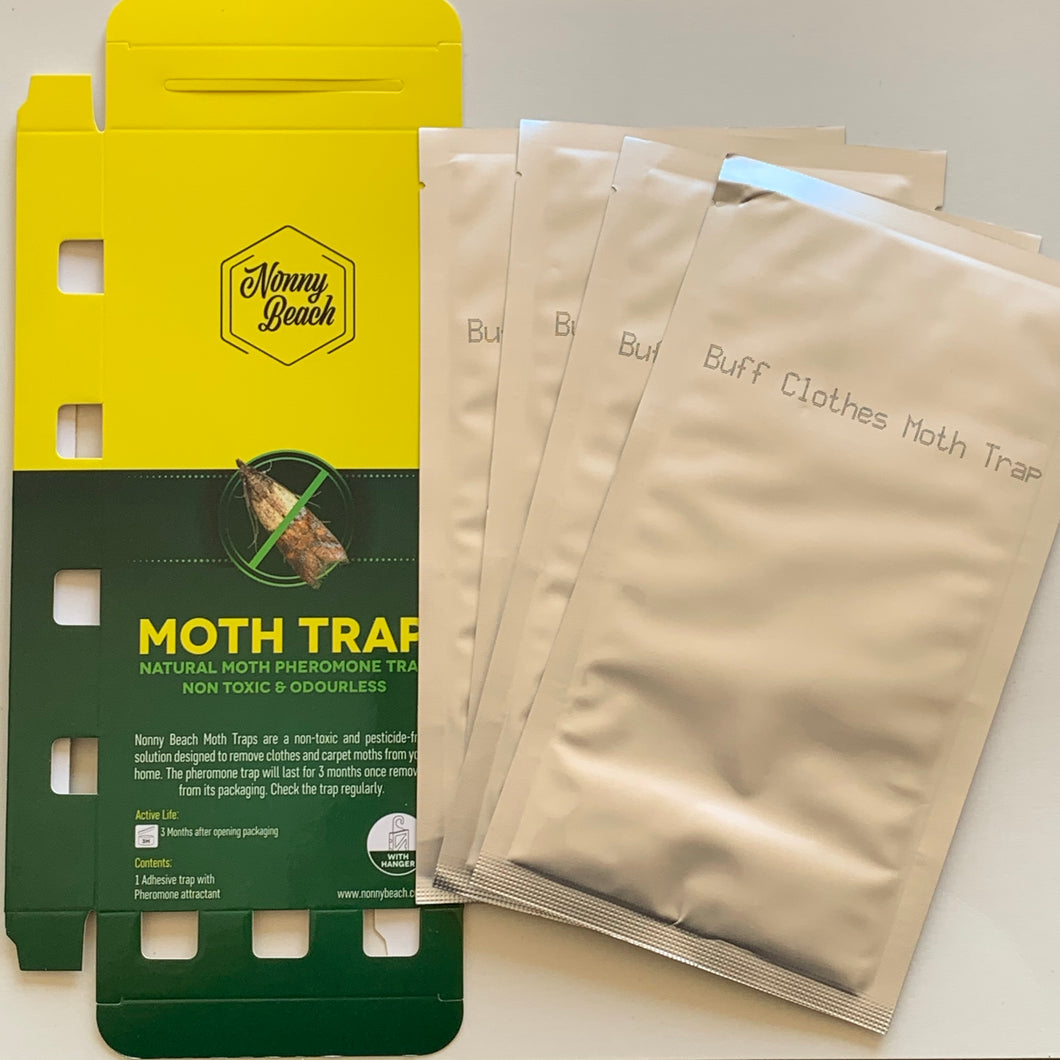 Refill inserts for Clothes Moth Traps x 4